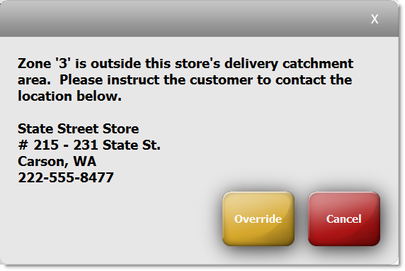 DeliveryCatchmentMessage